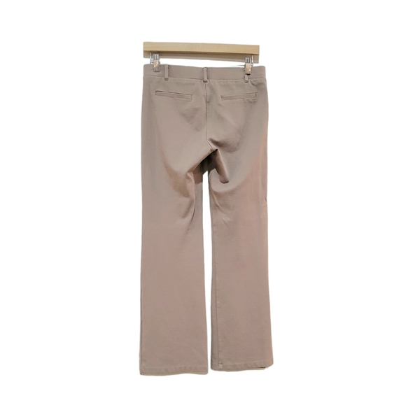 Betabrand Dress Pant Yoga Pant Bootcut Clasdic Khaki Twill Women's Size Medium - Picture 3 of 8